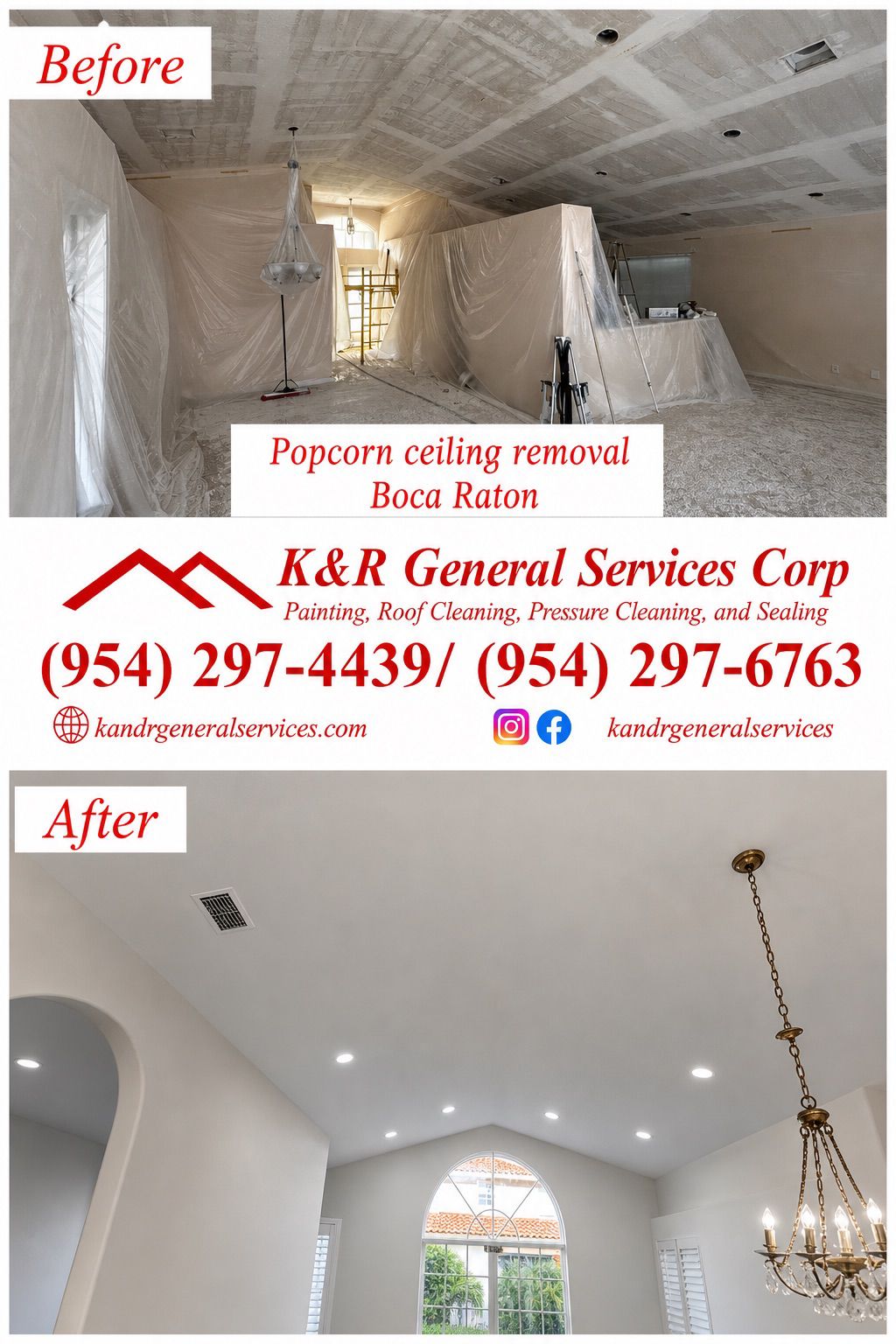 Popcorn Removal